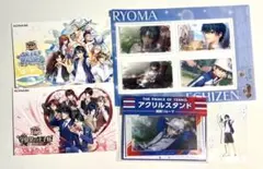 新テニスの王子様 デコレクション缶バッジ 越前リョーマ 4点セット