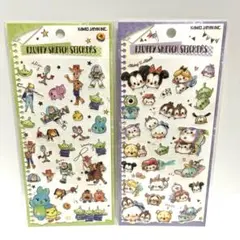 ディズニー　トイストーリー　フラッフィースケッチステッカー 2枚セット
