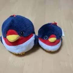 ことり隊　つばめ　ツバメ　ぬいぐるみ　マスコット　2点セット新品