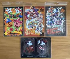 ディズニーリゾート&ディズニーランド ハロウィーン ポストカード