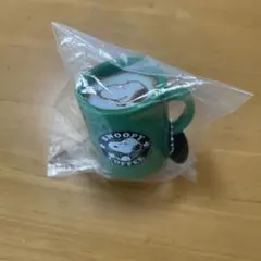 スヌーピー コーヒーマグカップ グリーン