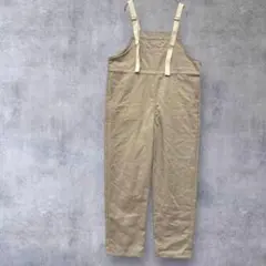 a1953【アクアイスト】美品！サロペット オーバーオール　カジュアル　L
