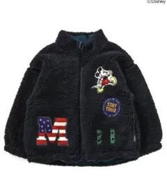 ★F.O.KIDS ディズニー リバーシブルジャケット★ボアミッキーアウター