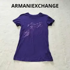 ​【新品タグ付き】アルマーニエクスチェンジ 半袖 Tシャツ パープル XSのサムネイル
