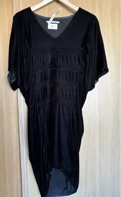 【gigot 】ジゴ　ベロアチュニック　ワンピース