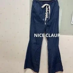 ナイスクラップ　レースアップ デニムパンツのサムネイル