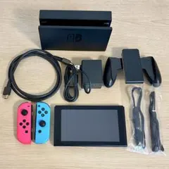 Nintendo Switch 本体 ネオンピンク/ネオンブルー 美品