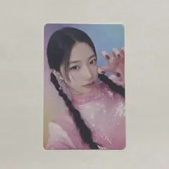 ルセラフィム カズハ SPAGHETT ポップアップチェキトレカ 2枚セット ルセラフィム カズハ SPAGHETT ポップアップ チェキトレカ A