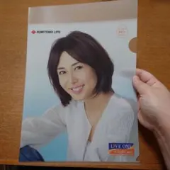 松嶋菜々子　クリヤーホルダー 松嶋菜々子クリヤーホルダー