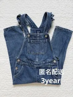 baby gap デニムサロペット　オーバーオール　3years 100 フリル