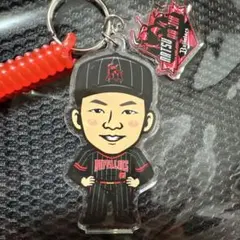 オリックス 茶野篤政エアーくじ C賞 ゴム付きキーホルダー