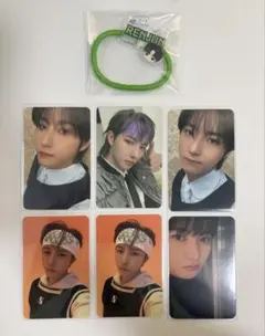 NCT DREAM RENJUN ロンジュン トレカ ヘアゴム セット