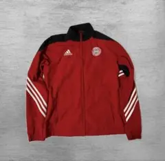 adidas トラックジャケット レッド