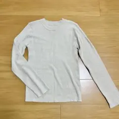 リブ編みニット