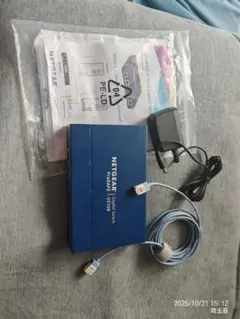 NETGEAR GS108E 8ポートスイッチ