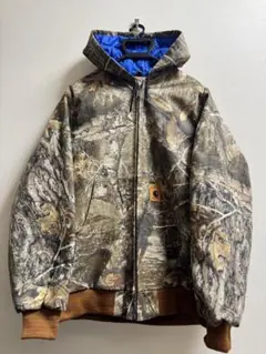 美品　Carhartt アクティブジャケット リアルツリー 短丈