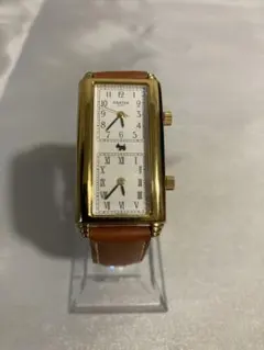 AGATHA PARIS レディース腕時計 デュアルタイム 新品電池 稼働中のサムネイル