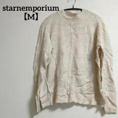 starnemporium【M】 アイボリー ニットセーター 長袖