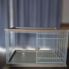 ☆ハチ☆様購入用・アイリスオーヤマ・ミニキャットケージホワイト