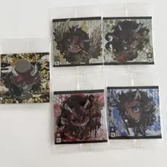 鬼滅の刃 原画デザイン手ぬぐい 喜怒哀楽セット 鬼滅の刃 原画デザイン手ぬぐい 喜怒哀楽セット 鬼滅の刃 原画