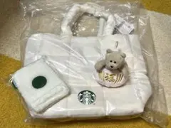 【オマケ2点付】スタバ 福袋2023年 トートバッグ【ダルマ/マルチケース】