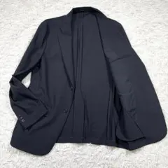 美品 ユニクロ 感動ジャケット ブラック Ｍ 2023 伸縮 速乾 455074