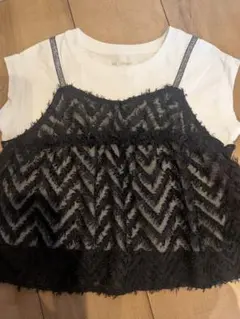 120 GU 重ね着風Tシャツのサムネイル