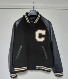 コーチ　スタジャン　S COACH】【アウター】コーチ『レザー切替スタジャン sizeXS』F86055