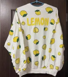 PUNYUS レモン　スウェット　トレーナー