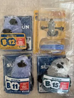 パペットスンスン あいづちぬいぐるみ 3種セット フィギュアA賞B賞　一番くじ