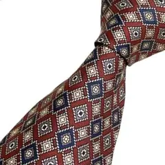 3本5,000円 【90】Christian Dior ネクタイ 幾何学模様