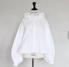 美品 ジプソフィア gypsohila Peplum Blouse White - メルカリ