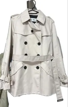 coach コーチ　トレンチコート　ピンクベージュ