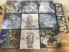 ポケモンカード　シュリンク付き11BOXまとめ売り