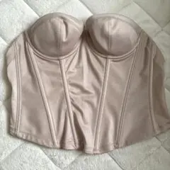 THE TREAT DRESSING ショートビスチェD70 ロイヤルベージュ - メルカリ