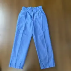 EMMEL REFINES ハイウエストパンツ ブルーのサムネイル