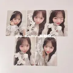 増田彩乃生誕祭2026 トレカ（増田彩乃ver./全5種/ランダム）コンプセット