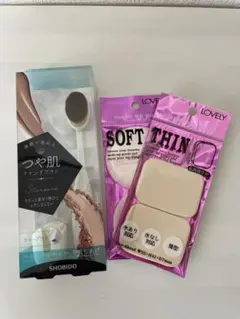 SHOBIDO ファンデーションブラシ & LOVELY SOFT THINのサムネイル