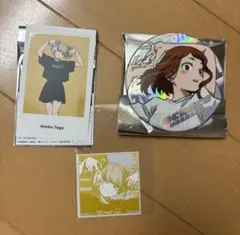 ベースヤードトーキョー 麗日お茶子 トガヒミコ 缶バッジ アートステッカー