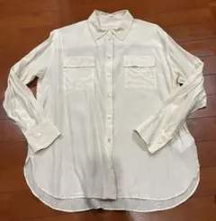 ROPE ロペ☆シルク長袖シャツ