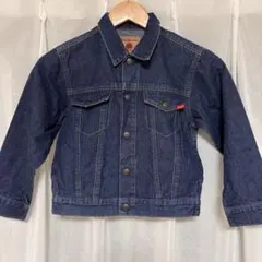 キッズ120 ムージョンジョン デニムジャケット インディゴ アウター Gジャン
