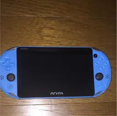 psvita 本体 ブルー PCHー2000   本体用ケース付き