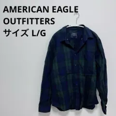 AMERICAN EAGLE OUTFITTERS XL 長袖シャツ チェック