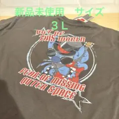 新品未使用　サイズ３Ｌ　スティッチ　リロアンドスティッチ Tシャツ　半袖 ギター