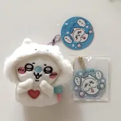 ちいかわ水族館 クリオネなモモンガマスコット、オーロラアクリルキーホルダー