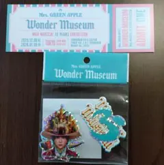 Mrs. GREEN APPLE Wonder Museum ステッカーセット