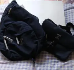 anello GRANDE アネロ ボディバッグショルダーバッグ ネイビー