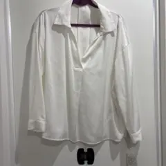 PROPORTION BODY DRESSING 長袖ブラウス ホワイトのサムネイル