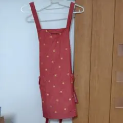 PERSON'S エプロン レッド りんご柄のサムネイル