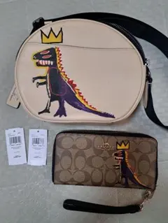 極美品✨ COACH バスキア REXY 恐竜 2WAYバッグ C6073 - メルカリ